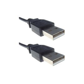 3M 2 USB V2.0 cable - Type A Male to Type A Male