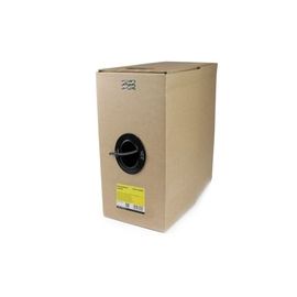 304,8m Rolle Cat6 UTP Netzwerkkabel - Cat 6 CMR Verlegekabel - Grau
