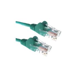 0.5M RJ45 Cat5e UTP Stranded snagless Network Cable GREEN