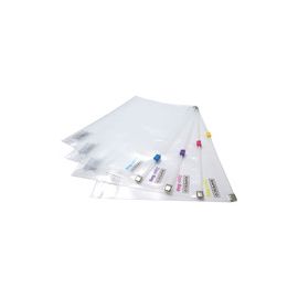 RAPESCO A4 ZIPPI BAG PLASTIC ZIP P25 AST