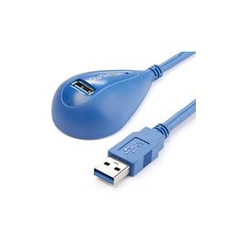 5 ft Desktop SuperSpeed USB 3.0 Extension Cable - A to A M/F
