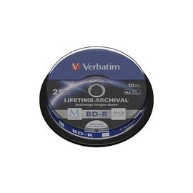 M-DISC BD-R 4X 25 GB INKJET PRINTABLE