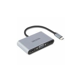 USB-C PORTABLE 5-IN-1 DOCKING STATION 4K HDMI/DP PD 100W
