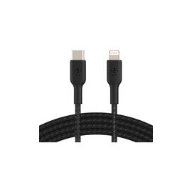 LIGHTNING/USB-C CABLE MFI 1M BLACK