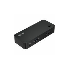 I-TEC UNIVERSAL KVM HUB 2X USB-C + 2X USB-A 3.0 PORT