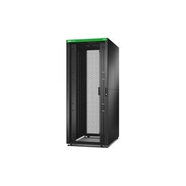EASY RACK 800MM/42U/1100MM WITH ROOF, SIDE PANEL,CASTORS,FEET AND 4 BRACKETS, NO BOTTOM, BLACK