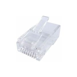 RJ45 Cat6 50 micron Crimp ends (connectors) Pack of 10