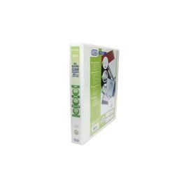 BANTEX A4 25MM 4D RING PRES BINDER WHITE