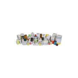 Label, Paper, 25x13mm; Thermal Transfer, Z-PERFORM 1000T, Uncoated, Permanent Adhesive, 25mm Core
