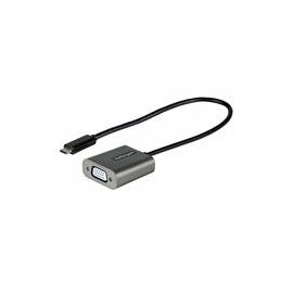 USB C to VGA Adapter, 1080p USB Type-C to VGA Adapter Dongle, USB-C to VGA Monitor/Display Video Converter, 12" Long Cable