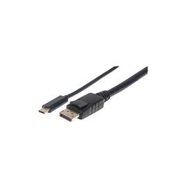 CABLE ADAPTADOR CONVERTIDOR USB-C 3.1 A DISPLAYPORT 1.0M 4K M-M