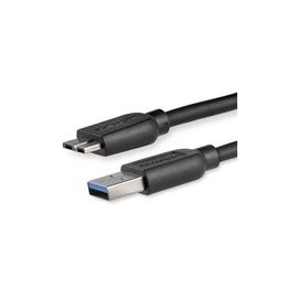 2m (6ft) Slim SuperSpeed USB 3.0 A to Micro B Cable - M/M