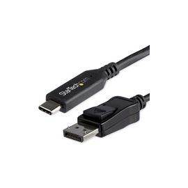5.9 ft. (1.8 m) - USB-C to DisplayPort Adapter Cable - 8K - HBR3 - Thunderbolt 3 Compatible - USB-C Adapter and Cable in One
