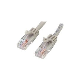 7m Gray Cat5e Patch Cable with Snagless RJ45 Connectors - Long Ethernet Cable - 7 m Cat 5e UTP Cable