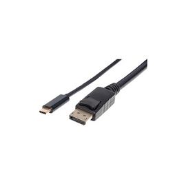 CABLE ADAPTADOR CONVERTIDOR USB-C 3.1 A DISPLAYPORT 2.0M 4K M-M