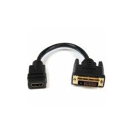 8in HDMI to DVI-D Video Cable Adapter - HDMI Female to DVI Male
