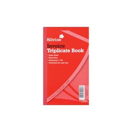 SILVINE TRIPLICATE BOOK 8.25X5 INV 619
