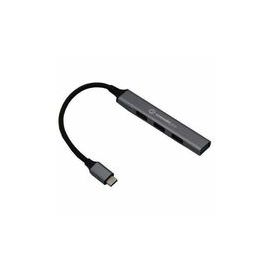 4 PORT USB-C HUB TO 1 X USB3.0 A AND 3 X USB2.0 A METAL CASE