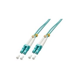 LINDY LWL-Duplexkabel LC/LC OM3 2m 50/125, Multimode