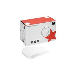 5 Star Mail Machine Envelopes Window Gummed 90gsm DL White [Pack 500]