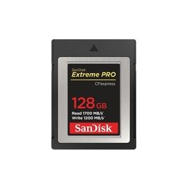 SDCFEXPRESS 128GB EXTREME PRO 1700MB/S R 1200MB/S W 4X6
