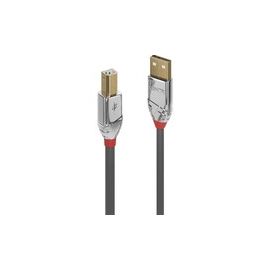 LINDY 2m USB 2.0 Typ A an B Kabel Cromo Line 480 Mbit/s