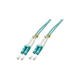 LINDY LWL-Duplexkabel LC/LC OM3 10m 50/125, Multimode