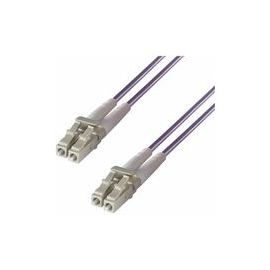 3M AQUA LC TO LC 50/125 MICRON OM4 DUPLEX FIBRE OPTIC PATCH CAB