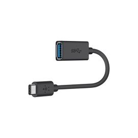 ADAPTER USB 3.0 C-USB A 5GBPS 1.5AMP BLACK - USB-IF CERTIFIED