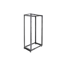 42U Adjustable Depth Open Frame 4 Post Server Rack Cabinet - Flat Pack w/ Casters, Levelers and Cable Management Hooks