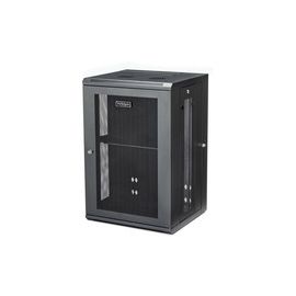 Wall Mount Server Rack Cabinet - Hinged Enclosure - Wall Mount Network Cabinet - 20 in. Deep - 18U
