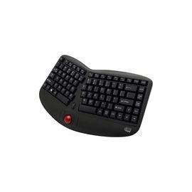 TRU-FORM MEDIA 3150 MINI ERGO TRACKBALL KEYBOARD W/ SCROLL WHEEL