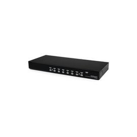 8 Port 1U Rack Mount USB KVM Switch with OSD
