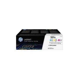 TONER CARTRIDGE 201X C/Y/M TRIPLE PACK