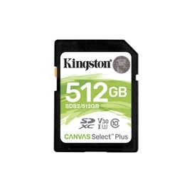 512GB SDXC Canvas Select Plus 100R C10 UHS-I U3 V30