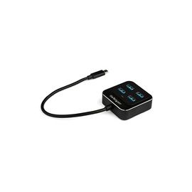 4-Port USB-C Hub - USB-C to 4x USB-A - Bus Powered USB Type C Hub - USB 3.1 Hub (10Gbps) - USB C to USB Hub with 4x USB-A Ports