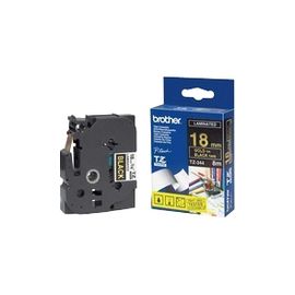 Lettering Tape, 3/4" Size, Gold/Black