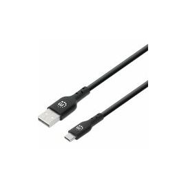 HI-SPEED USB-C CABLE MALE TO TYPE-A MALE 3M BLACK