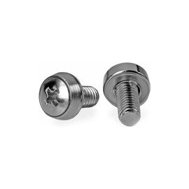 M6 x 12mm - Screws - 100 Pack - M6 Mounting Screws for Server Rack & Cabinet