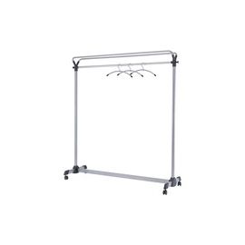 Garment Rack Large Capacity Silver Alba