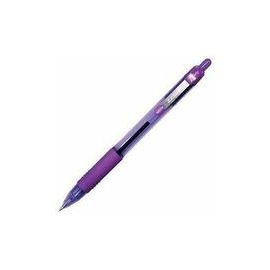 Ballpoint Pen, Retractable, 1.0mm Pt, Violet