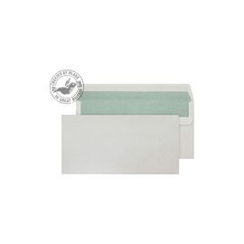 Purely Environmental Wallet Self Seal Natural White 90gsm DL 110x220mm (Pk 500)