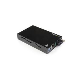 Gigabit Ethernet Single Mode Fiber Media Converter SC 40 km - 1000 Mbps
