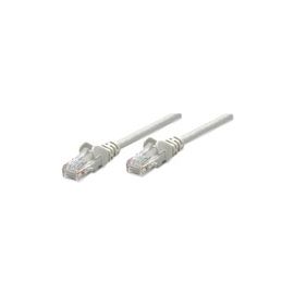 INT Patch Cable Cat5e U/UTP RJ45-Male/RJ45-Male 0.5 m Gray 10er Pack