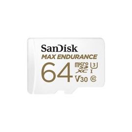MAX ENDURANCE MICROSDHC 64GB CARD WITH ADAPTER