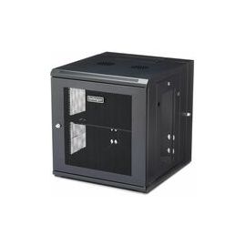 Wall Mount Server Rack Cabinet - Hinged Enclosure - 12U - Wall Mount Network Cabinet - 24in Deep