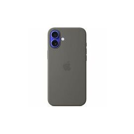 IPHONE 16 PLUS SILICONE CASE WITH MAGSAFE STONE GRAY