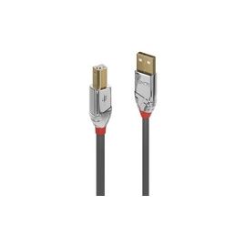 LINDY 1m USB 2.0 Typ A an B Kabel Cromo Line 480 Mbit/s