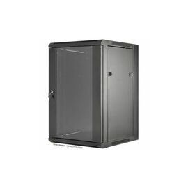 19IN WALLMOUNT CABINET 15U -770X570X600MM FLATPACK BLACK