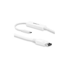 3m USB-C auf DisplayPort Kabel - USB C zu DP Kabel - 4K 60Hz - Wei
